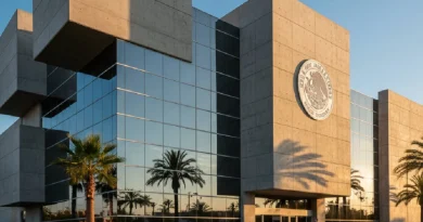 Edificio del Congreso del Estado de Baja California en Mexicali